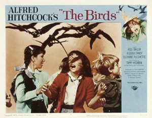 "The Birds" poster/Hitchcockwiki.com