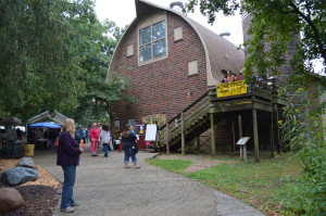 The Indian Creek Nature Center will be relocating from its current office space in this adapted barn, headquarters to the center since its inception in 1973. (photo/Cindy Hadish)