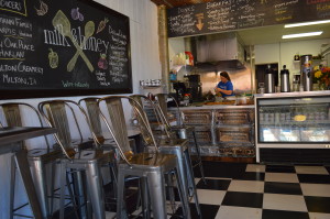 Milk & Honey serves breakfast and lunch with a decidedly local flavor in Harlan, Iowa. (photo/Cindy Hadish)