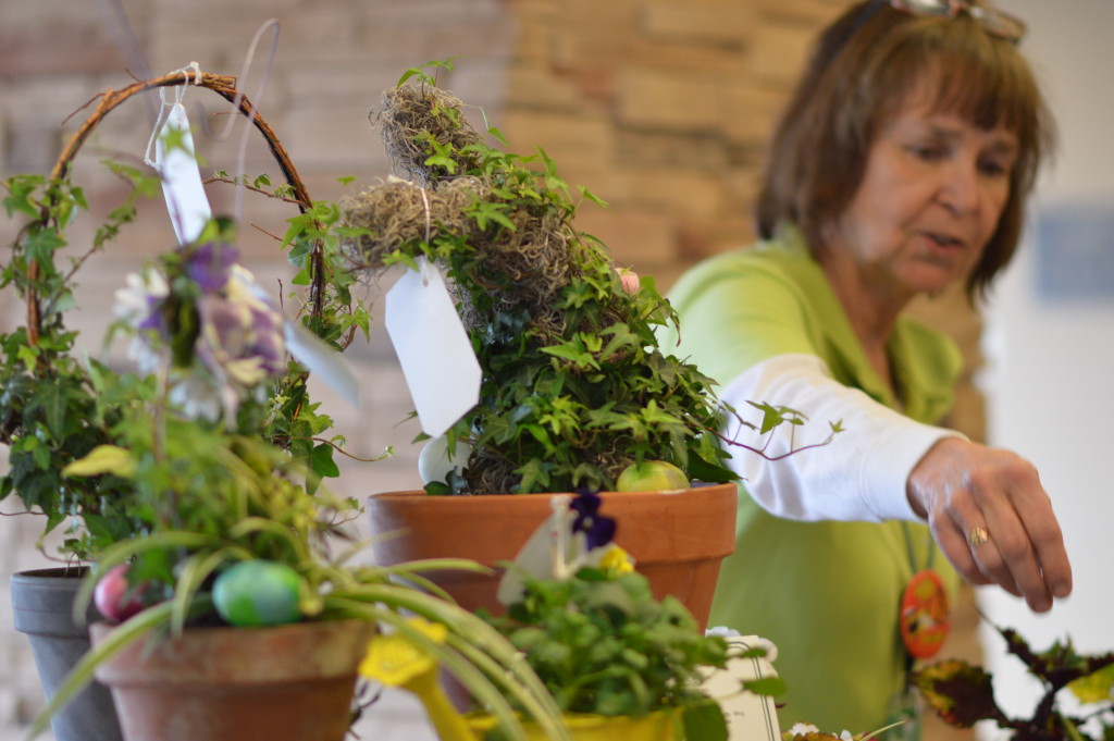 Linn County Master Gardeners brought a bit of spring to Cedar Rapids during the 2016 Winter Gardening Fair at Coe College. (photo/Cindy Hadish) 